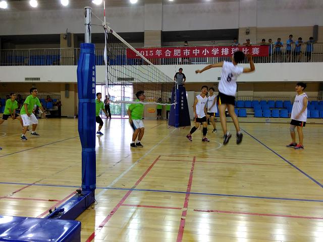 合肥市2015年中小学生排球比赛圆满闭幕